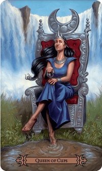 Королева Кубков — карта Таро