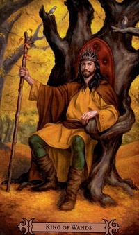 Король Жезлов — карта Таро